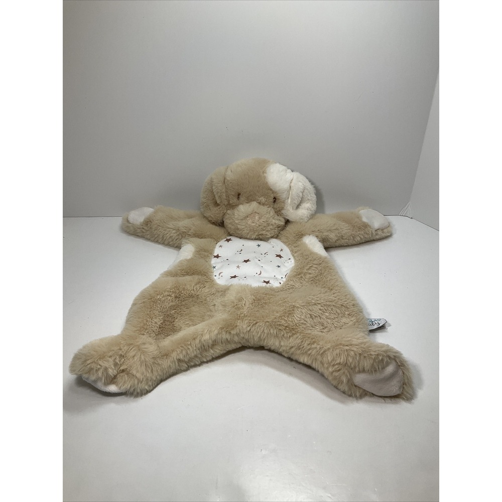 Douglas baby tan/cream‎ puppy Super Soft Unisex Lovey Sewn Eyes & Nose 2023